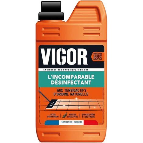 Vigor Disinfettante 1l con Attivi di Origine Vegetale. - Vigor