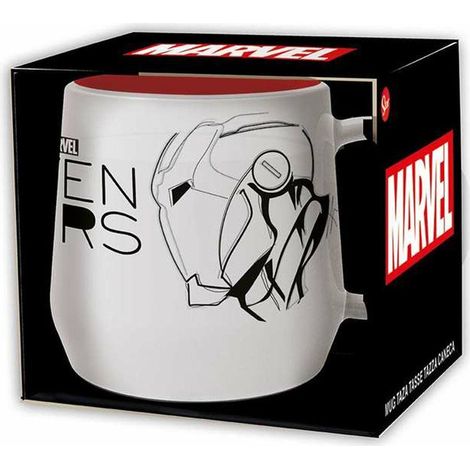 Tasse Marvel Céramique 360 ml officielle facile à nettoyer (1/2)