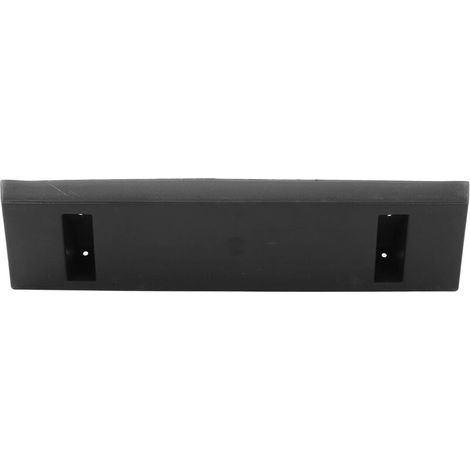 Jeffergarden Plaque d'immatriculation avant 670086122 noire, support de plaque d'immatriculation de voiture de remplacement pour Maserati Levante M161 2017 à 2023-DOU