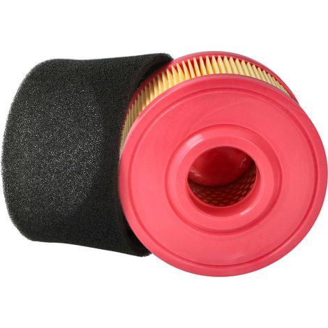 vhbw Filterset 1x Vorfilter, 1x Luftfilter kompatibel mit Weber SRV680 Vibrationsstampfer mit Benzinmotor