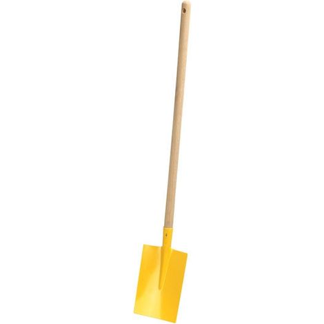 CENTRALE BRICO Bêche carré acier manche bois L.100 cm