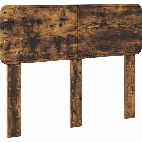 Tête de lit Chêne fumé 120 cm Bois d'ingénierie (1/5)