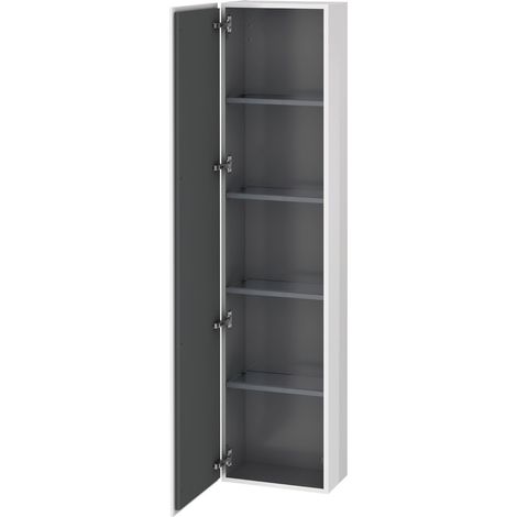 Duravit L-Cube armario alto, 1 puerta, apertura a la izquierda,