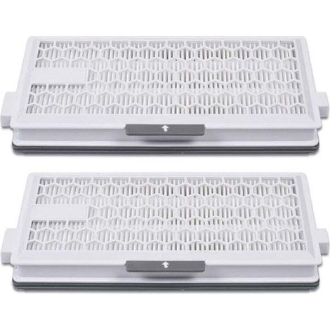 Filtre Aspirateur Air Clean Plus 50 pour Miele Complete C3 Powerline S8340 Filtre d'aspirateur, Air Clean SF-HA 50 pour Complete C2 C3 Compact C1 C2, lot de 2 (1/4)