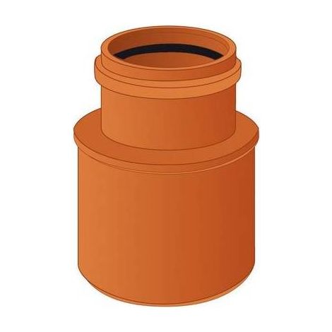 AUGMENTATION PLATE 63/75 PVC ORANGE Dimensions : Diam. 63F/75M