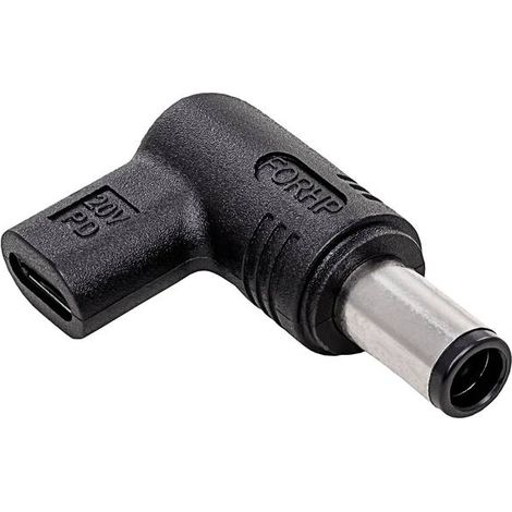 Adattatore USB-C / 7,4x5,0 mm per laptop HP Asus AK-ND-C07 con Power Delivery 100W