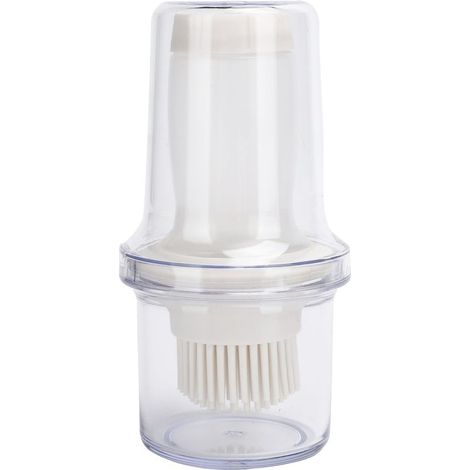 d huile de barbecue en silicone avec pinceau et couvercle (1/5)