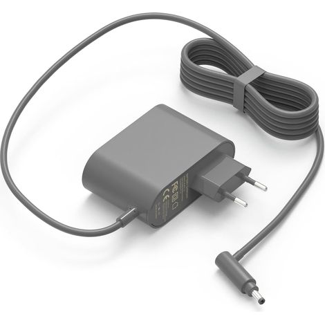 Chargeur 30.45V Alimentation Compatible avec Dyson V10 V11 V12 V15 SV12 SV14 SV15 SV16 SV20 SV22 Cyclone Absolute Animal Motorhead Aspirateur 217160-03 969350-03 Adaptateur Charger Câble 1.8m