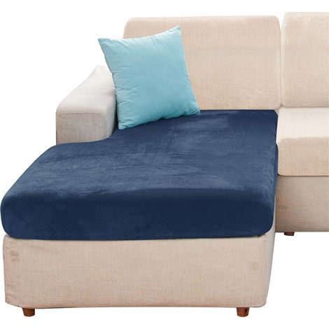 Bezug für CHAMBERS-Bett, Sofa, Ecksofa, Samt, Marineblau