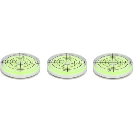 Ecleanfy - 3 mini niveaux à bulle de précision 32 mm, fiole horizontale haute précision (1/5)