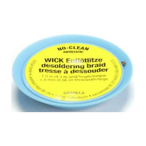 Ersa 0WICKNC1.5/SB trenza para desoldar neutra 1,5 mm