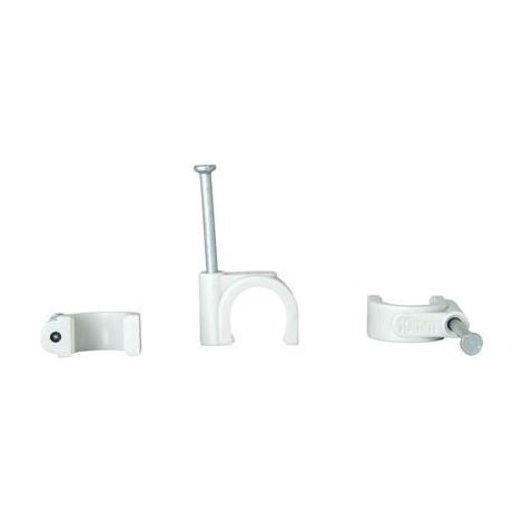 Kopp Modelo 342704080 Abrazaderas de cable gris 50 piezas