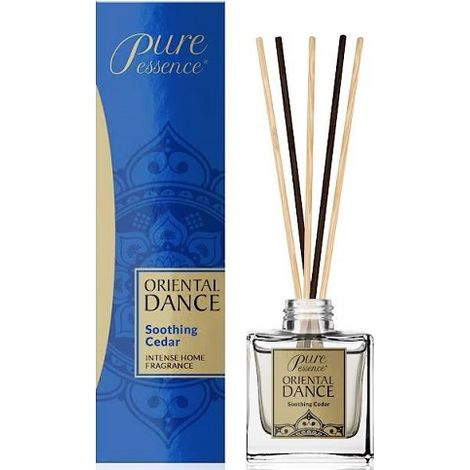 Difusor de fragancias - aroma oriental de cedro Pure Essense - relajación y frescura para el hogar - con varillas de 75 ml (1/5)