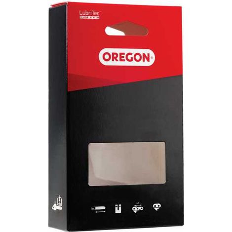 Chaîne Oregon pour tronçonneuse .325"LP 1,1 mm. 64 maillons. Gouge profil demi rond