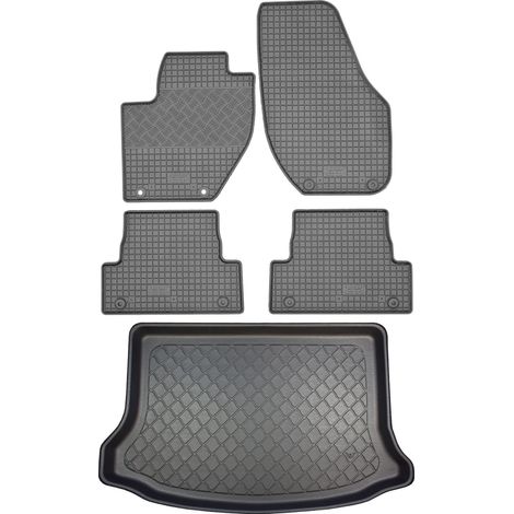 Volvo V40 II / V40 Cross Country Schrägheck / SUV (5-Türer) ab 07.2012 / 11.2012 SET - Gummifußmatten + Kofferraummatte (1/5)