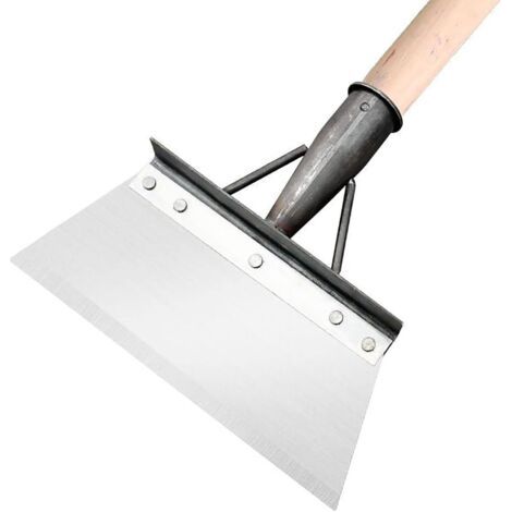 Pelle de Nettoyage multifonctionnelle, pelle Jardinage en Acier Inoxydable, pelle Jardinage pour Les Mauvaises Herbes et la Mousse, pelle grattoir de Jardin pour l'aménagement paysager (21cm) (1/5)