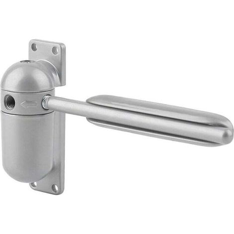 YMYNY Heavy Duty Door Closer, Adjustable Surface Mounted Automatic Door Spring for Automatic Closing (Gray) (1/4)