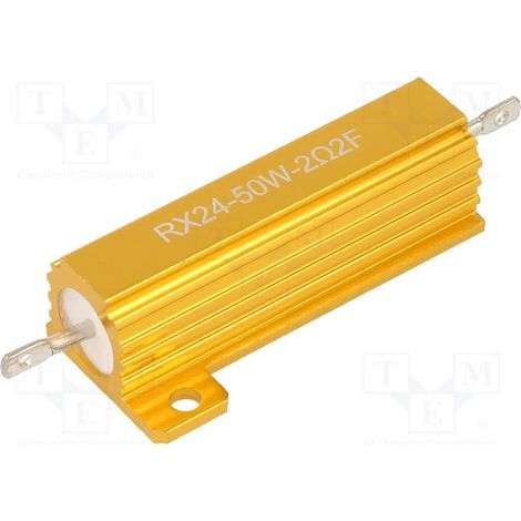 Resistencia Potencia 2r2 50w 1% Metalica Sr 2r2-50w-sr