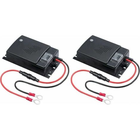 2x Ultraschall-Abwehrgerät, automatisches Ultraschall-Abwehrgerät für Haustiere/Mäuse/Ratten, automatische Schädlingsbekämpfung, 12V, Fahrzeugschutz gegen Nagetiere (1/5)