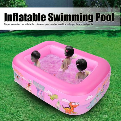 Piscine géante pour enfants et adultes, avec des dessins animés, idéale pour les loisirs de jardin, les bébés et les adultes. (1/5)