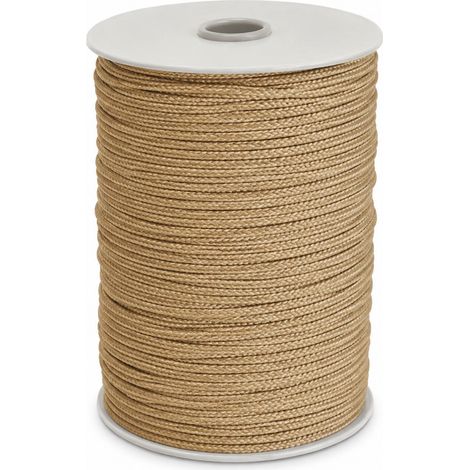 CORDINO PER TENDE E VENEZIANE- - ø mm.3x300mt. - avana - 1 rotolo