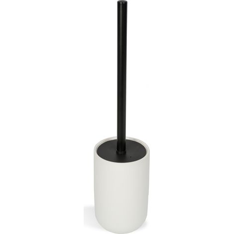 Porta scopino da terra wc toilette bagno bianco mod. Chloe (1/3)