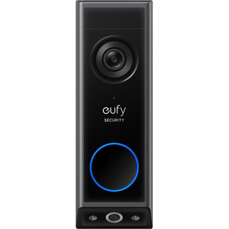 Eufy Video Doorbell 2K Caméra Sans Fil Noir (1/4)