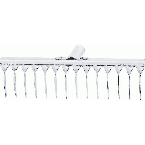 RA teau aA rateur en acier galvanisA  RA teau aA rateur 14 dents