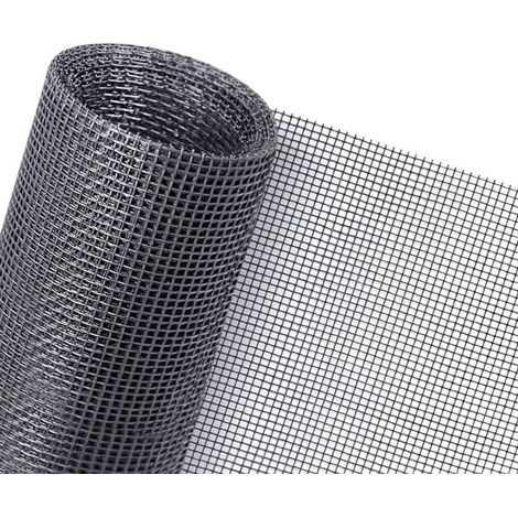 Zanzariera antizanzare per finestre, 130x150 cm, zanzariera universale per finestre, rete in fibra di vetro resistente e ignifuga.