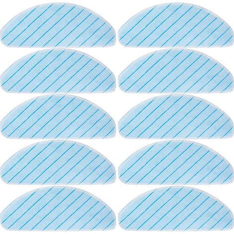 Dailygoods - Panni lavabili 10 pezzi - Materiali di alta qualità - Resistenti - Lavabili in lavatrice - Elevato assorbimento d'acqua - Adatti per Ecovacs Deebot - Panni per la pulizia (1/5)