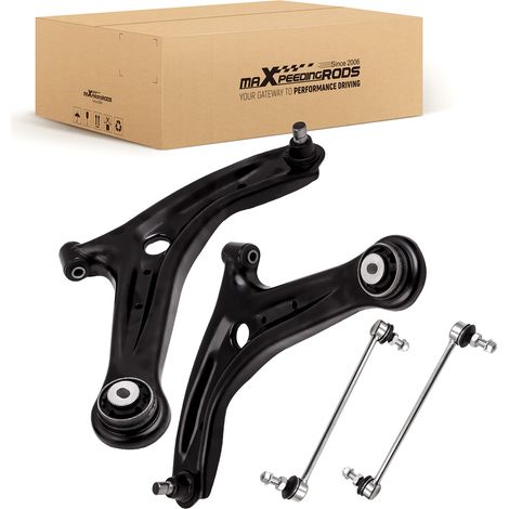 Ront Lower Suspension Wishbone Arms + Drop Links For Ford Fiesta MK7 MK6 2009-17 (1/5)