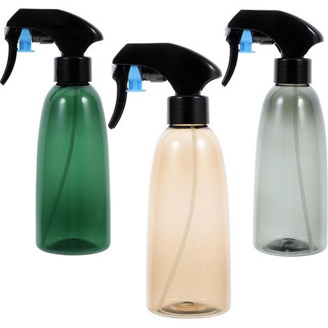 3 Stück Feinnebel Sprühflaschen 320 Ml Transparent (1/5)