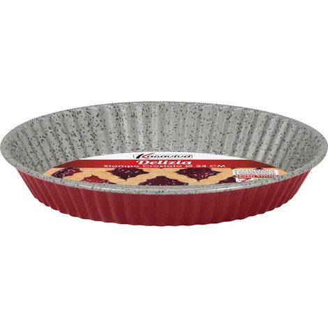 STAMPO CROSTATA DELIZIA 24CM ROSSO