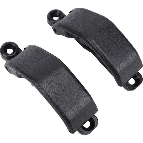Chiusura per lunotto posteriore, 2 pezzi, vetro di sicurezza rinforzato in metallo 62910 – 89103 per Tacoma T100 Hilux nero