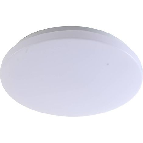 Lindby Lámparas de techo LED 'Kirkola' en Blanco Plástico
