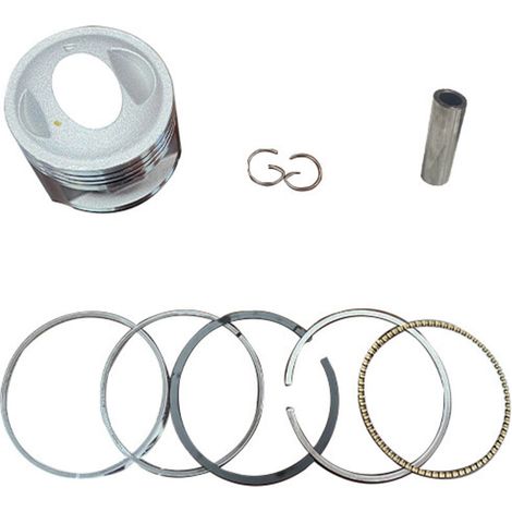 Piston et Segments pour Suzuki - Compatible DR200, DF200, VanVan 200, GS200 - Kit de Réparation de Précision pour Moteur 200cc (1/4)