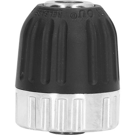 Mandrin de perceuse à percussion en acier au chrome-vanadium et kit de conversion ABS pour perceuses manuelles et électriques (0,8–10 mm) (1/4)