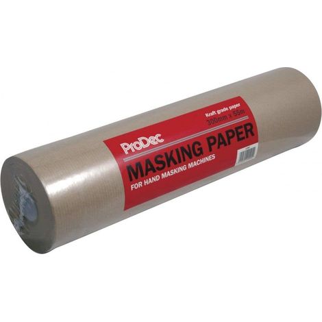 ProDec 12" x 55m Brown Masking Paper per l'applicazione della mano o della macchina (1/2)