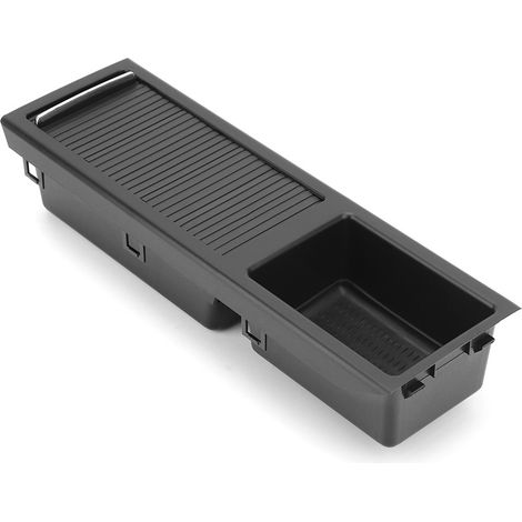 Porte-gobelet central pour BMW Série 3 E46 1999-2005, rangement console en plastique noir, insert de vide-poches (1/5)