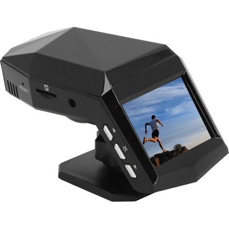DVR de Voiture 1080p, écran D'affichage de 2,0 Pouces, F1.8 Averture, Objectif 10MP, Large Angle de 170 °, Enregistrement en Boucle, Moniteur de Stationnement, Nocturne, (1/5)