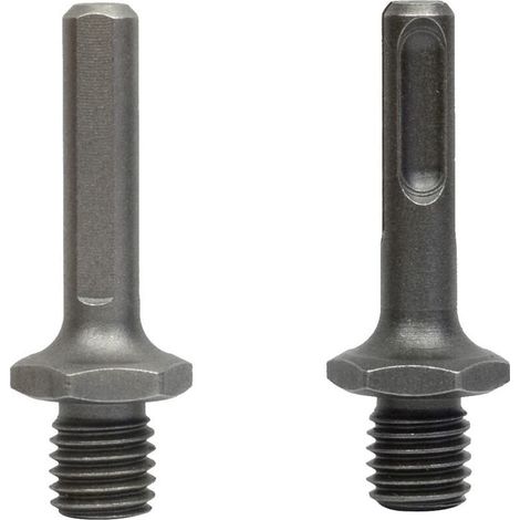 2 Pièces Adaptateur M14 Filetage Mâle à SDS Plus Femelle et triangle Femelle pour Meuleuse Perceuse Forage (1/5)