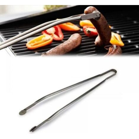 Pince Barbecue à roulettes,Pince Barbecue Roulette Professionnelle 50cm-Pince à Retourner Saucisses avec Manche Long Résistant,Accessoire de Cuisson Extérieure pour Grillades,Buffet d'Extérieur et BBQ (1/5)