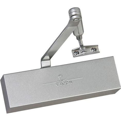 Ferme-porte GR105 bras standard argent CF – GROOM - GR105111
