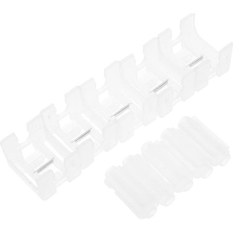 Transparenter Schnurhalter für Jalousien und Rolloschnüre, 40-teiliges Set (1/5)