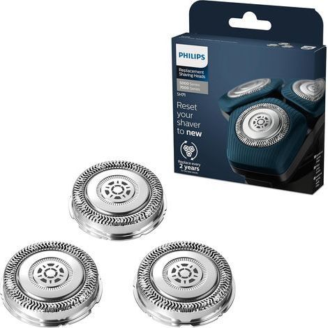 Têtes de rasage SH71/50 pour rasoirs Philips S5000 et S7000 – Lames MultiPrecision en acier suédois – Remplacement RQ12/70, SH60/70