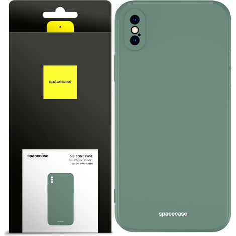 Coque de protection en silicone solide et résistante, finition mate pour iPhone XS Max (1/5)