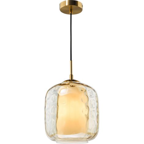 Dar Majella Suspension Majella en laiton vieilli et verre champagne (1/5)