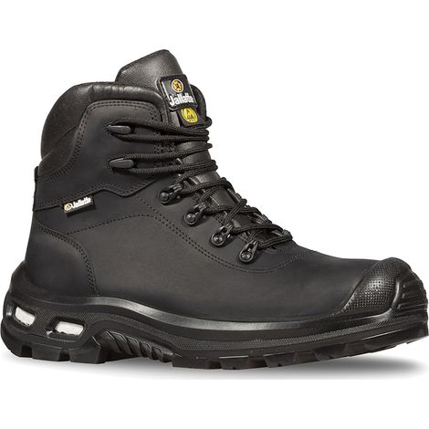 Jallatte Jaltano SAS ESD S3 CI SRC Sicherheitsschuhe - 43 EU - Schwarze
