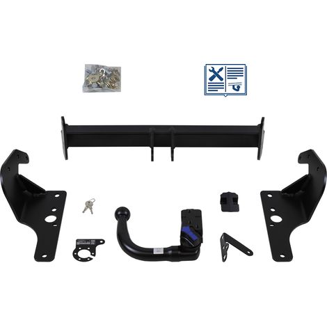 Attelage rotule démontable AUTO-HAK + faisceau Trail-Tec universel 7 broches - TOYOTA AVENSIS A trois volumes (1/2)