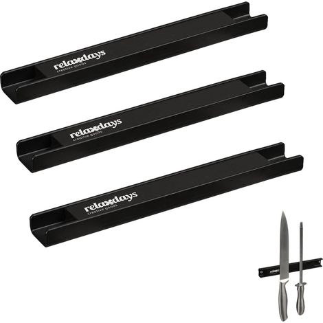 Juego de 3 barras magneticas de acero